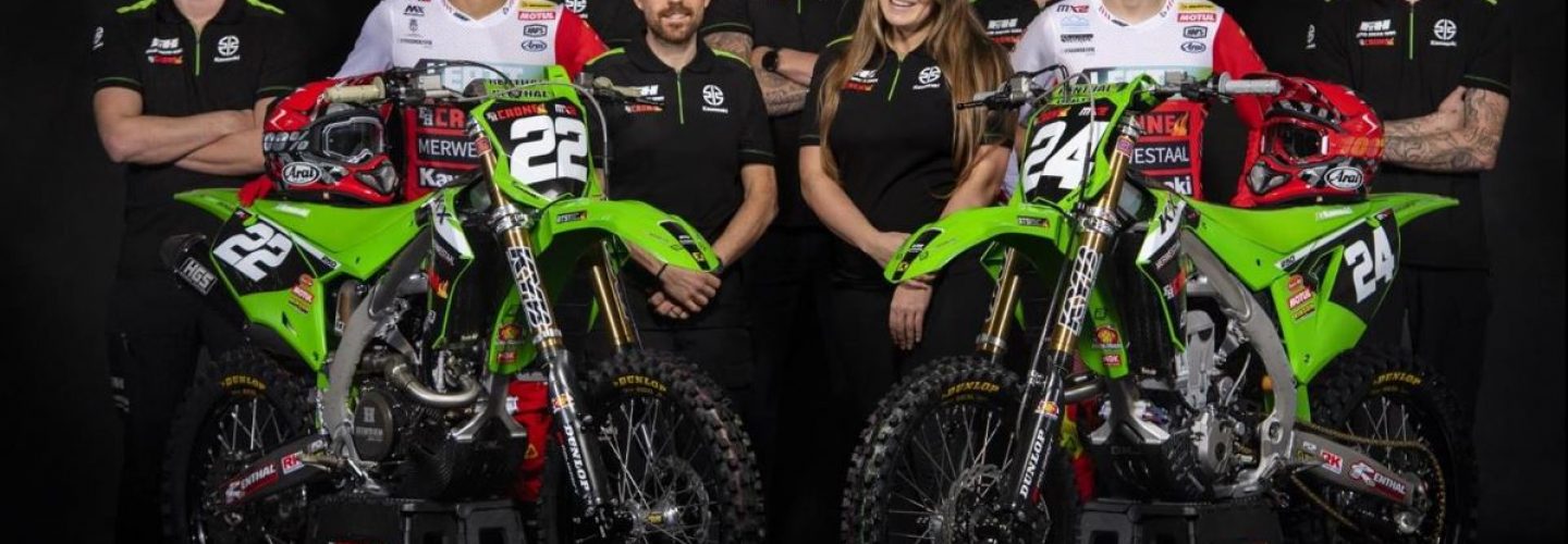 F&H Kawasaki MX2 Racing Team reveals its new line up