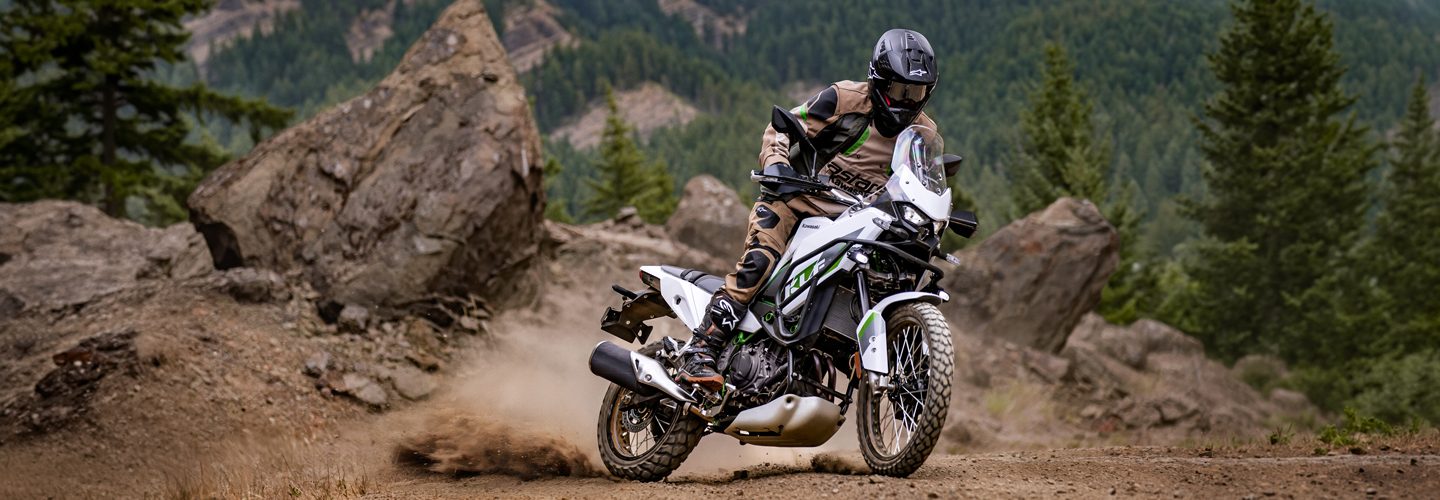 The New KLE500: Life’s a Rally, Ride it.