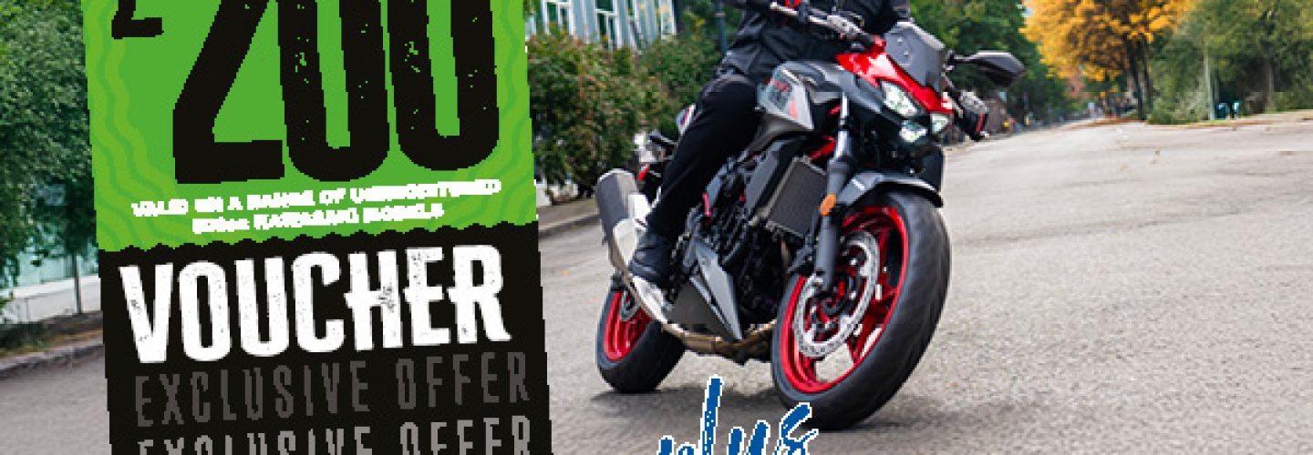 Get a free gift with Kawasaki and Silkolene!