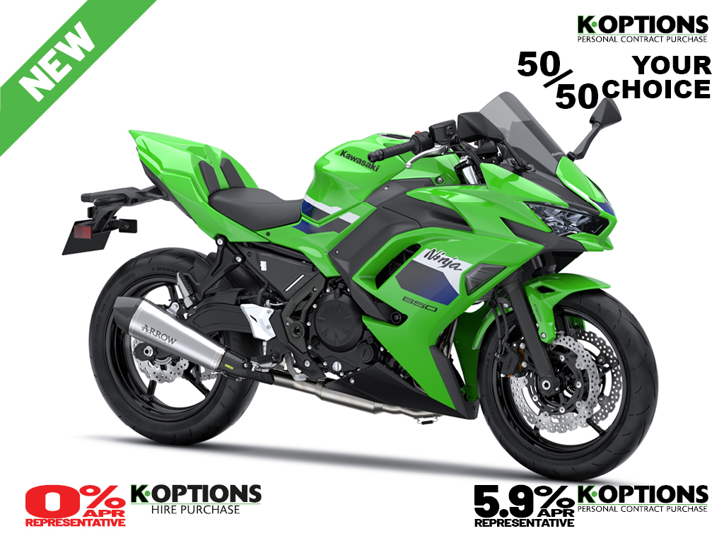 2026 Ninja 650 Arrow Performance
